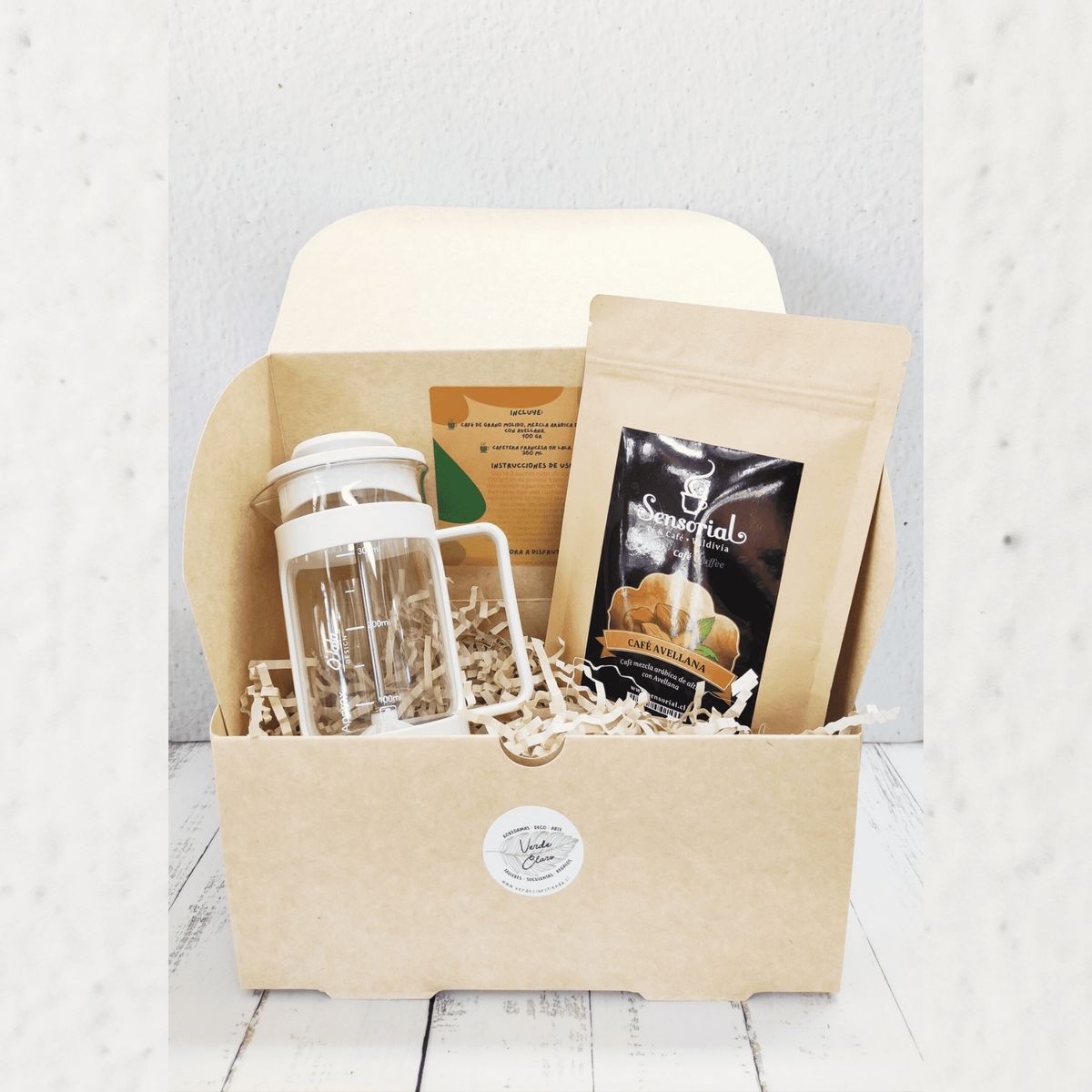 GENERICO - Box de regalo cafetera francesa