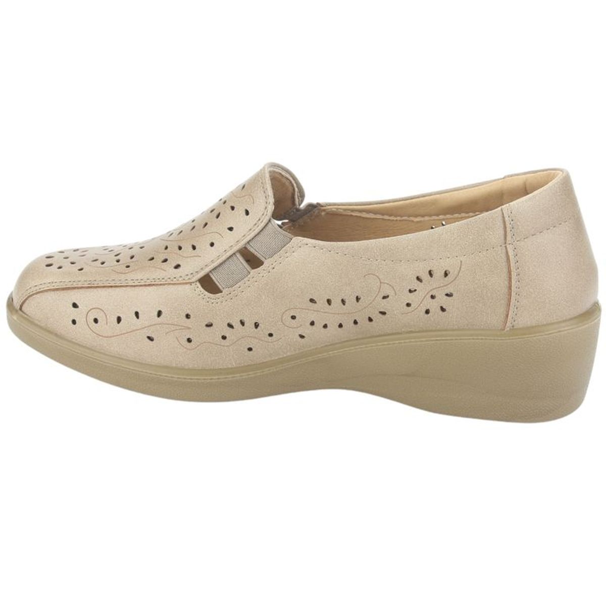 CHALADA - Mocasin Mujer Beige Casual Chalada Dina-1