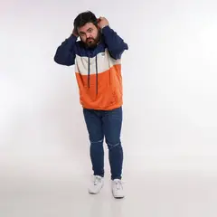 GANGSTER - Plus Poleron Hoodie Delgado La Beach Naranjo