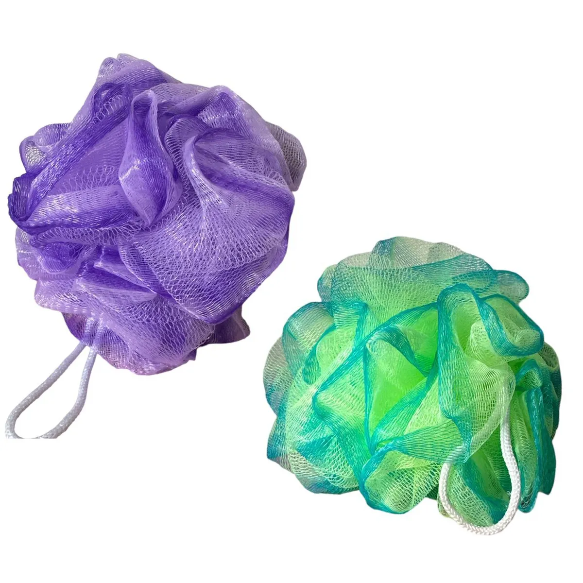 GENERICO - 2 Esponjas Exfoliantes Corporales Para Ducha