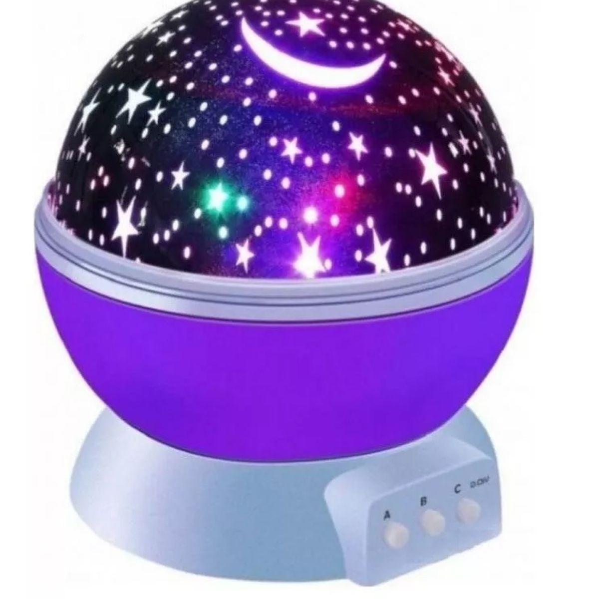 GENERICO - Proyector De Estrellas lampara Espanta cuco Luces fucsia