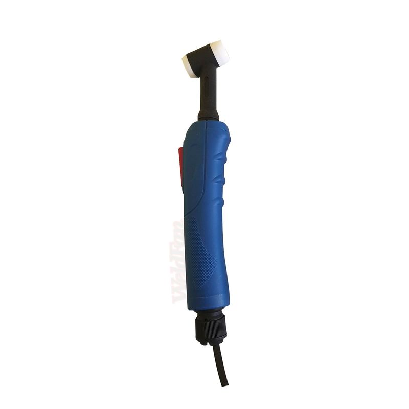 GENERICO - Antorcha Tig Alta Frecuencia Wp-17f Color Azul Con Pulsador-Equipo Tig