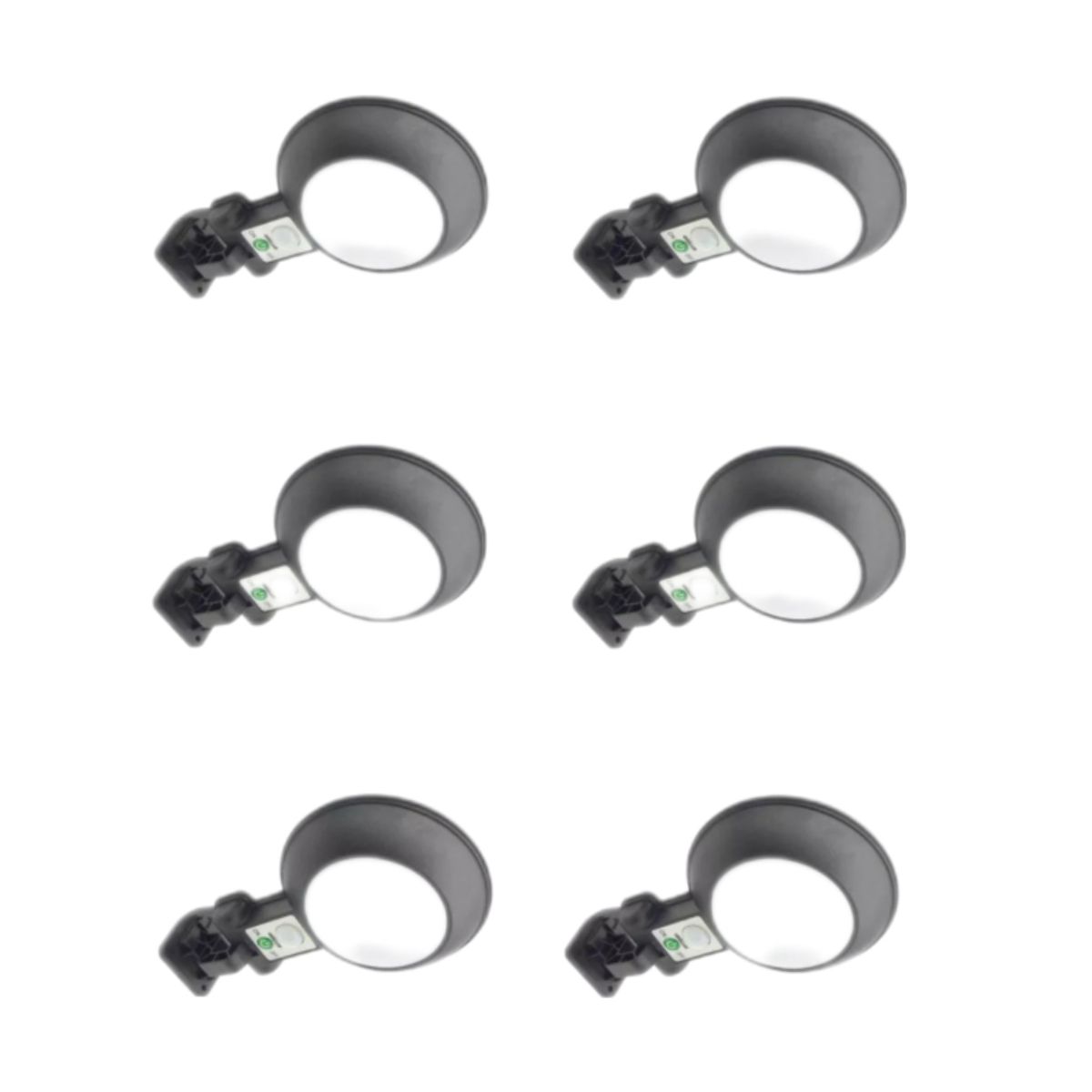 GENERICO - 6 Pack Foco Solar Led 100w  Para Exterior