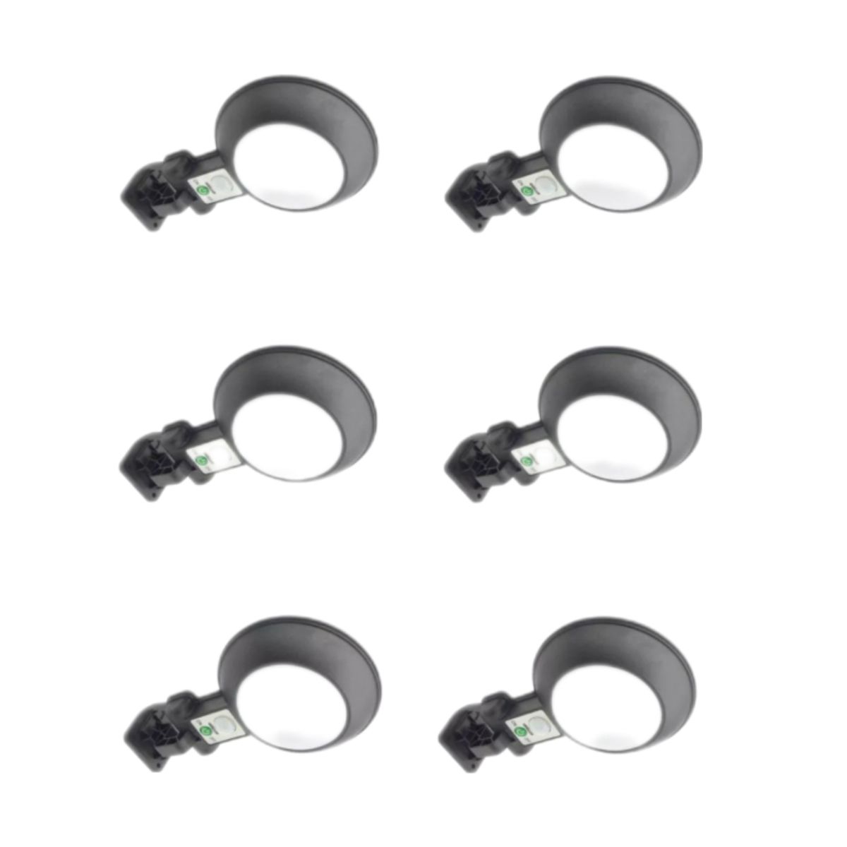 GENERICO - 6 Pack Foco Solar Led 100w  Para Exterior