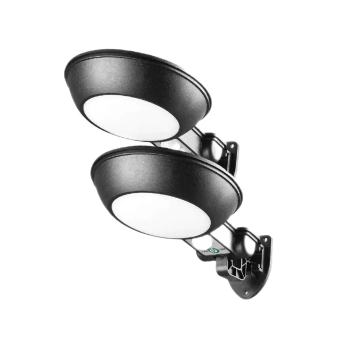 GENERICO - 2 Foco Solar Led 100w  Para Exterior