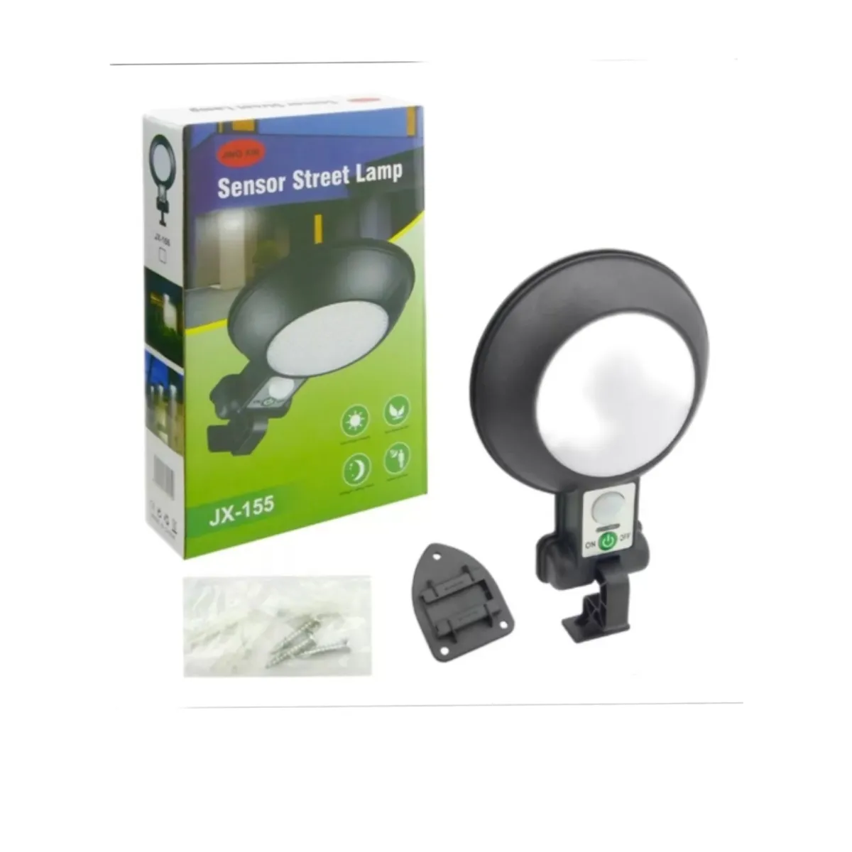 GENERICO - 2 Foco Solar Led 100w  Para Exterior