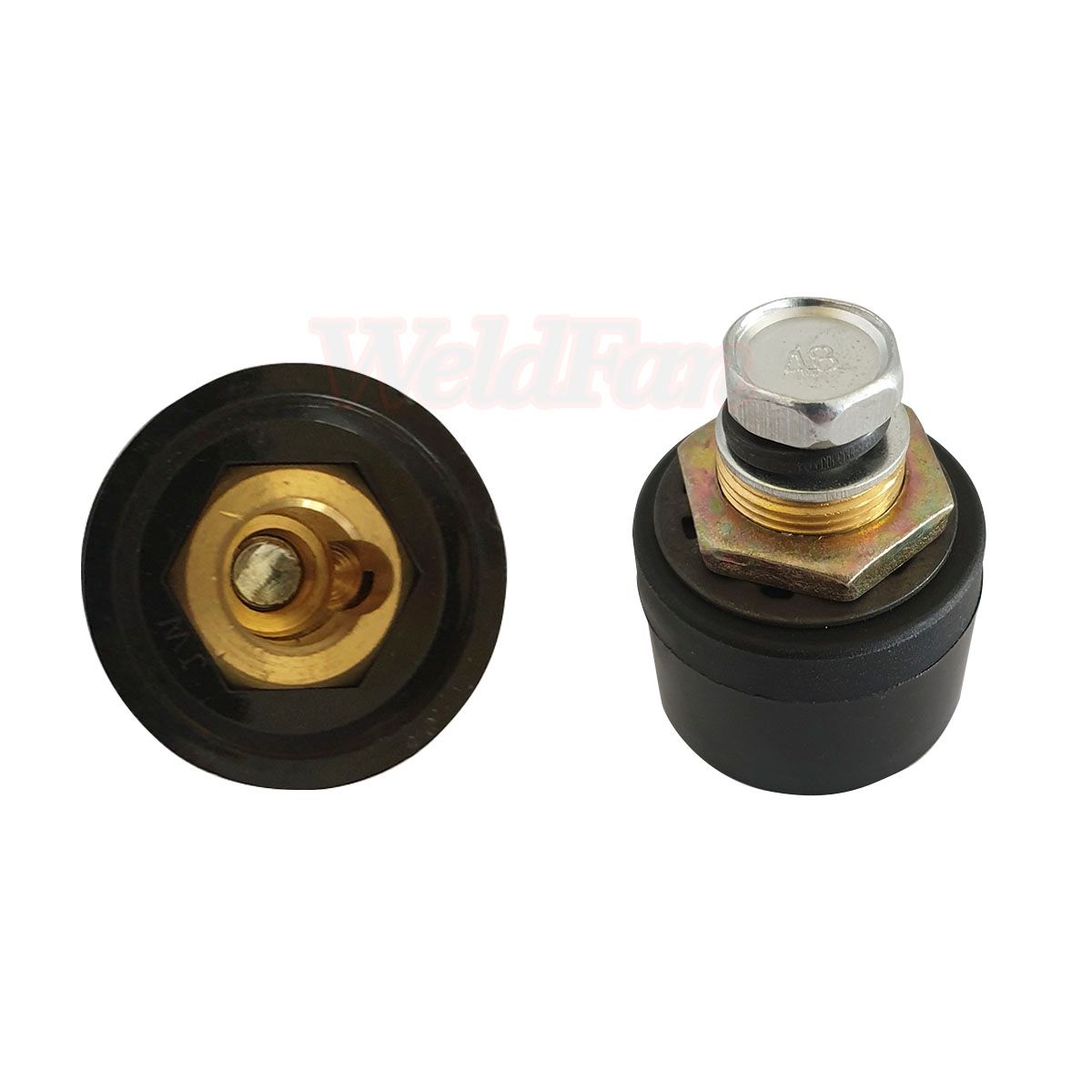 GENERICO - Conector Rapido Panel  35-50-70 Hembra Maquina De Soldar 2und