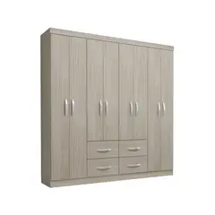 M DESIGN - Closet 8 puertas 4 cajones crema