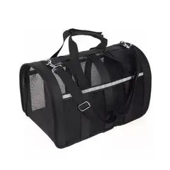 GENERICO - Bolso Transporte Mascotas Talla M 41x26x24 Mediano Malla