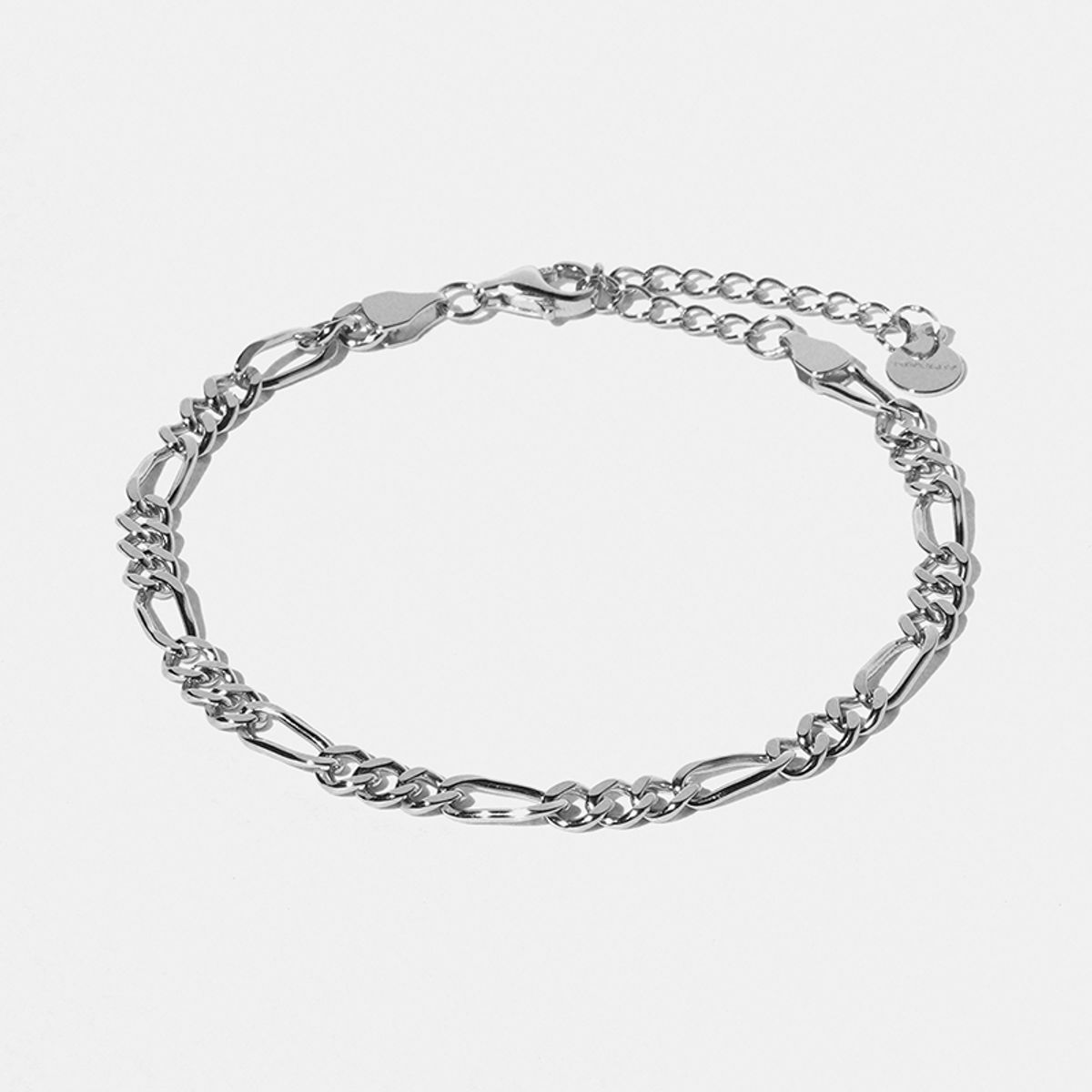 GENERICO - Pulsera Cadena Figaro 4 mm