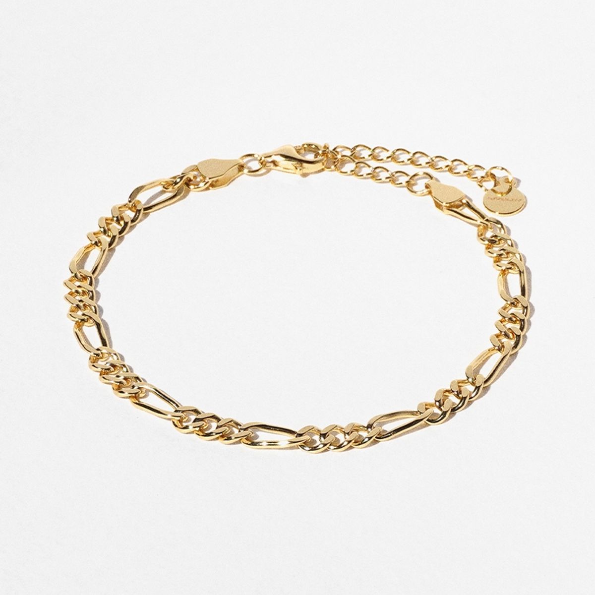 GENERICO - Pulsera Cadena Figaro 4 mm