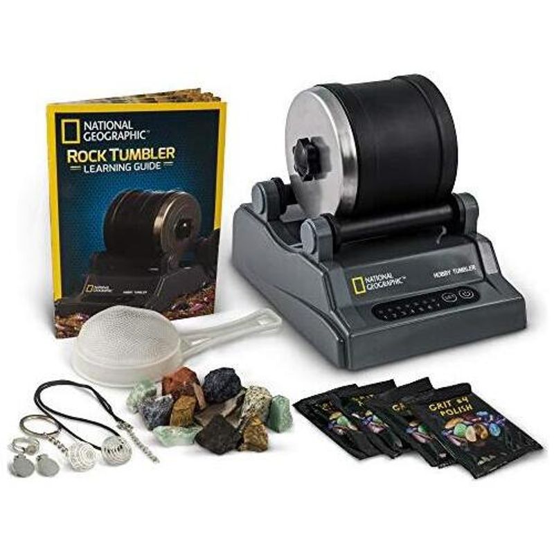 NATIONAL GEOGRAPHIC - Kit Mineralogía Rock Tumbler National Geographic
