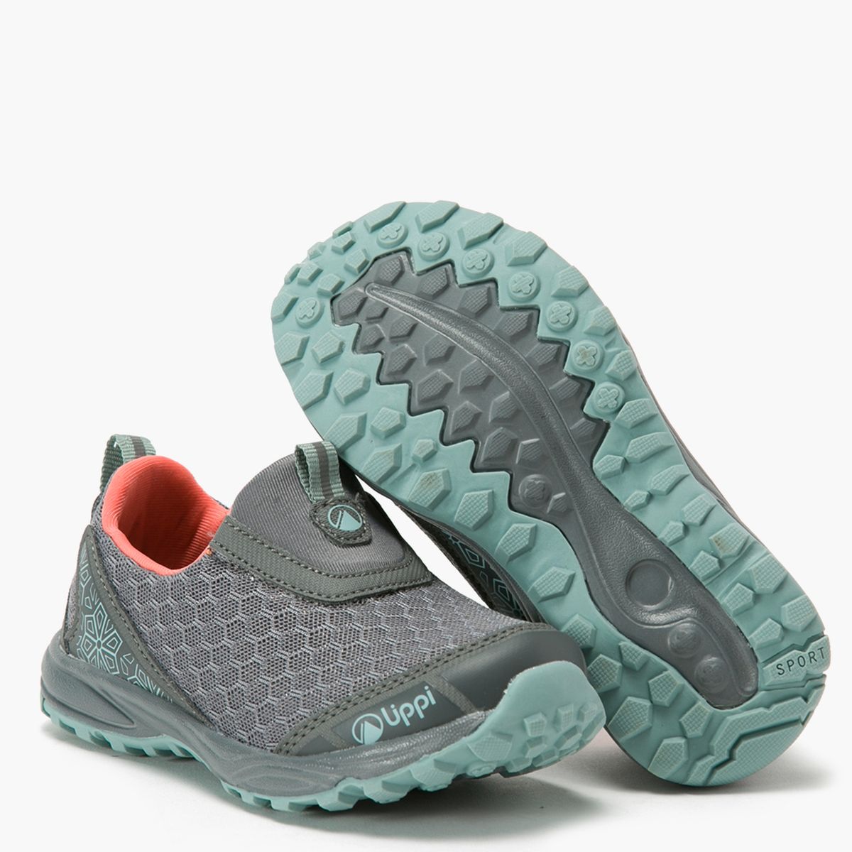 LIPPI - Zapatilla Outdoor Niña Gris Lippi