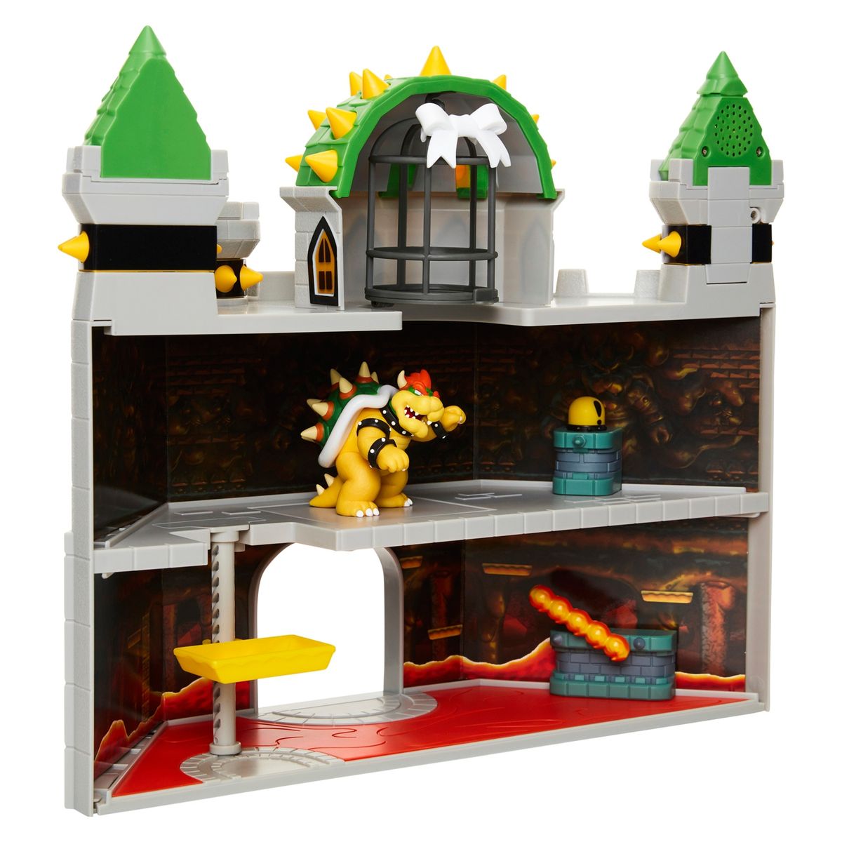 NINTENDO - Escena Batalla Castillo De Bowser Nintendo