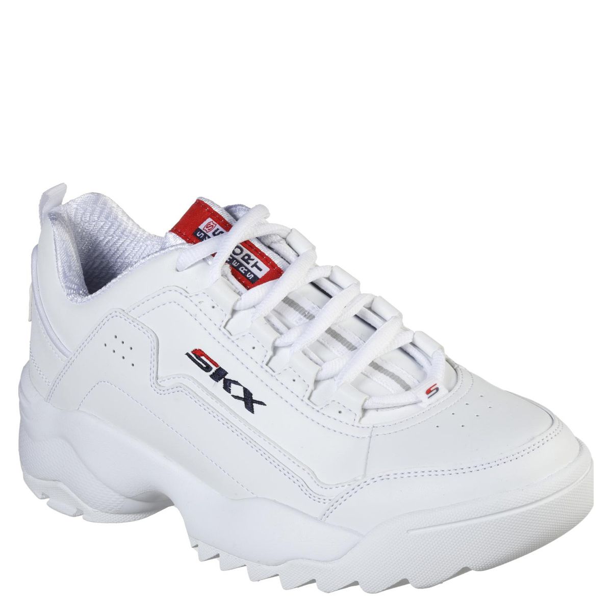 SKECHERS - Zapatilla Urbana de Cuero Mujer