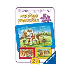 RAVENSBURGER - Caramba Mi Primer Puzzle Animales Amigables