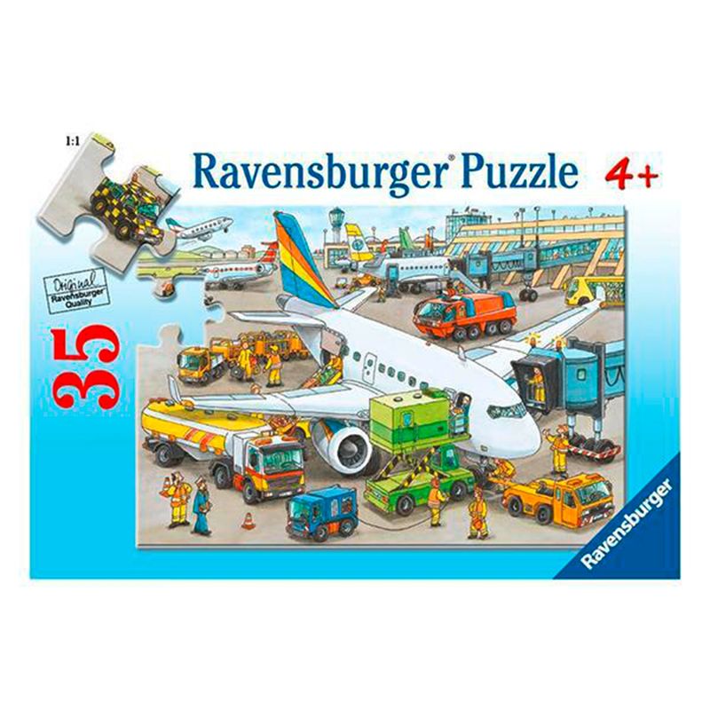 RAVENSBURGER - Puzzles Puzzle Aeropuerto - 35 Piezas Ravensburger