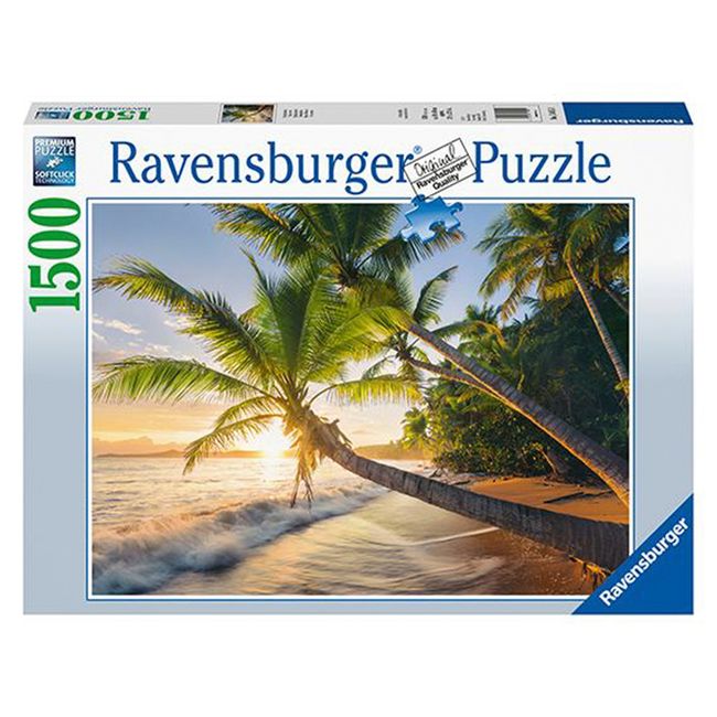 RAVENSBURGER - Puzzle Escondite En La Playa - 1500 Ravensburger