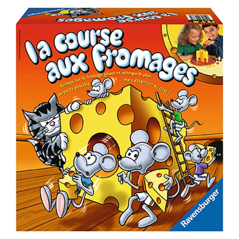 RAVENSBURGER - Caramba Juegos De Mesa La Carrera De Queso Ravensburger