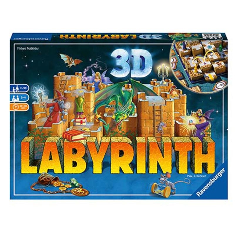 RAVENSBURGER - Juegos De Mesa Laberinto 3D Ravensburger