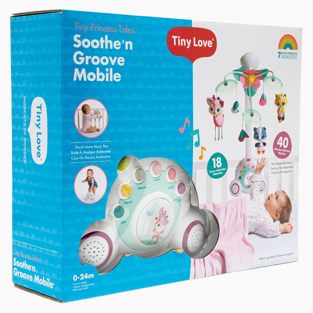 TINY LOVE - Móvil Soothe And Groove Princess Tales Tiny Love
