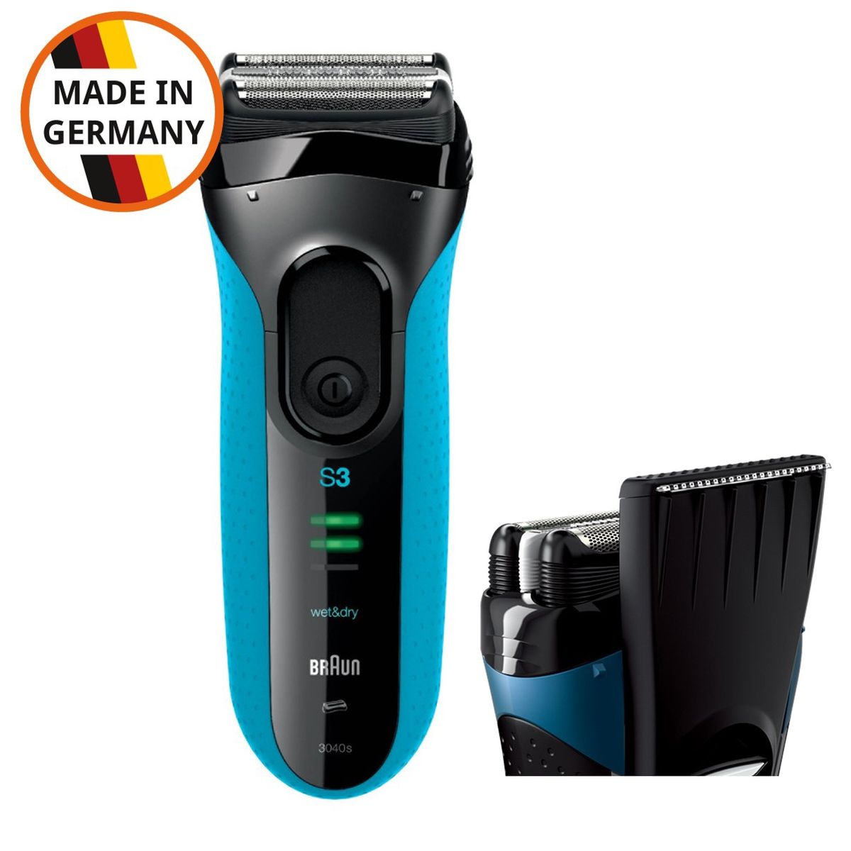 BRAUN - Afeitadora Braun Serie 3 040S Pro Skin