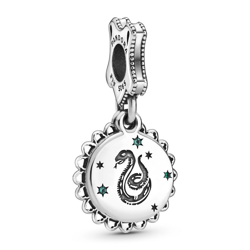 PANDORA - Charm Colgante Casa Slytherin Mujer Pandora
