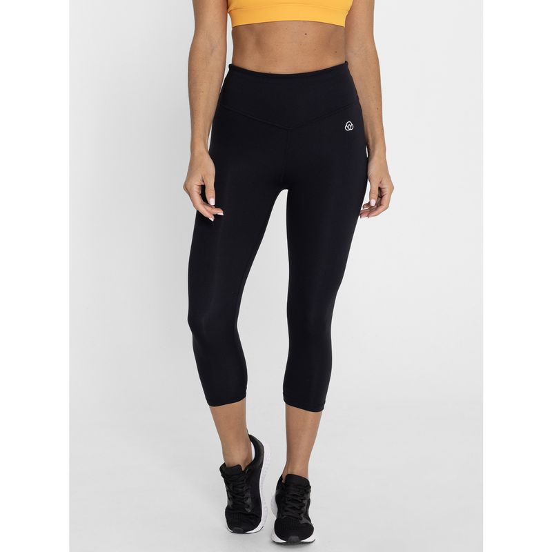 BSOUL - Calza Larga Tiro Alto Hr Capri Negro Mujer BSOUL