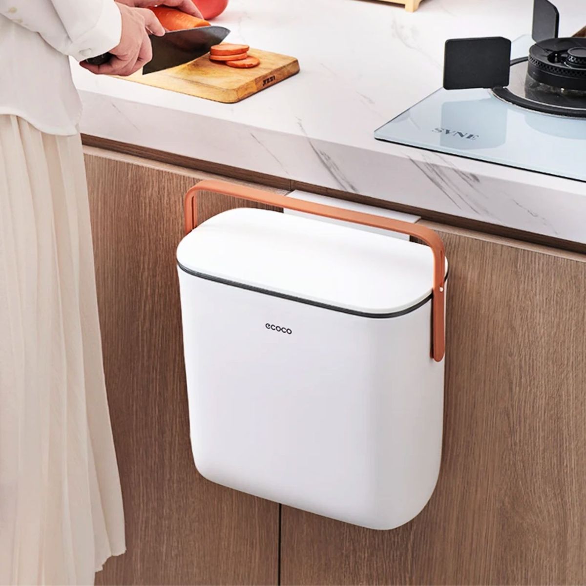 SANTU HOME & DECO - Basurero Colgante para Cocina