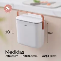 SANTU HOME & DECO - Basurero Colgante para Cocina
