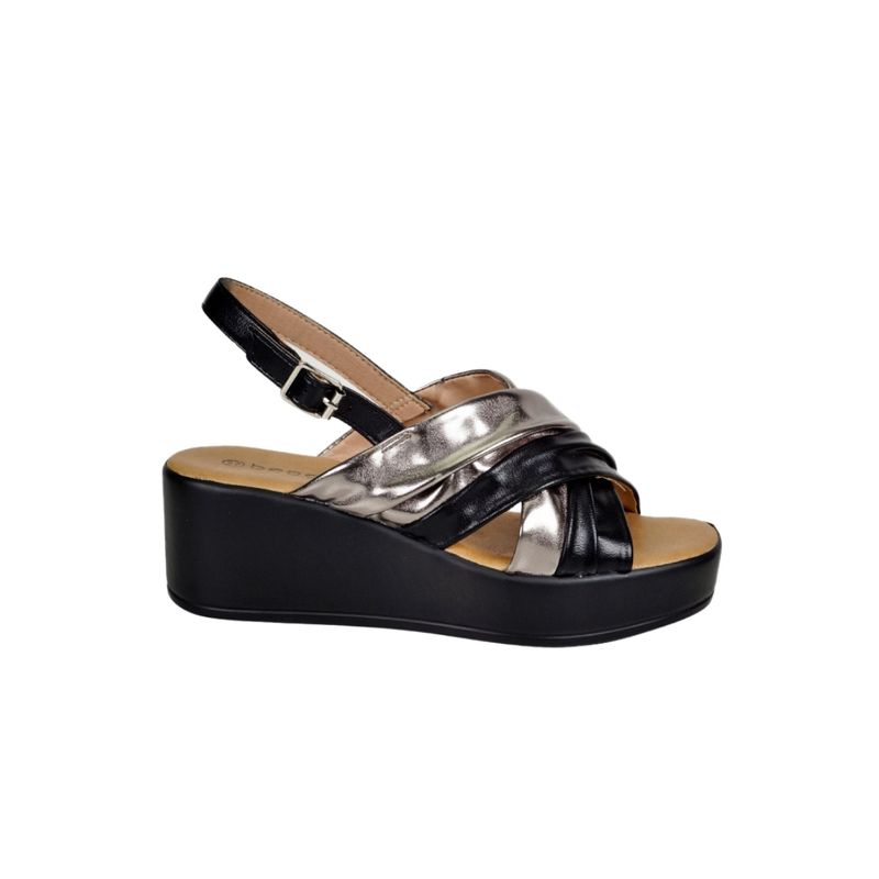 BEGOÑA - Sandalia Ghia Negro BEGOÑA