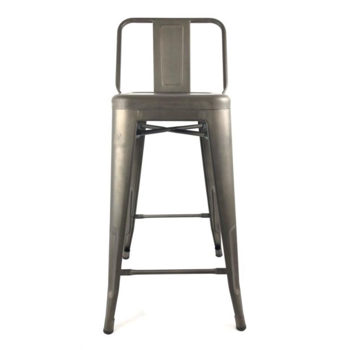 PROCHEF - Silla Alta Tolix Gris Gunmetal 1 Unidad