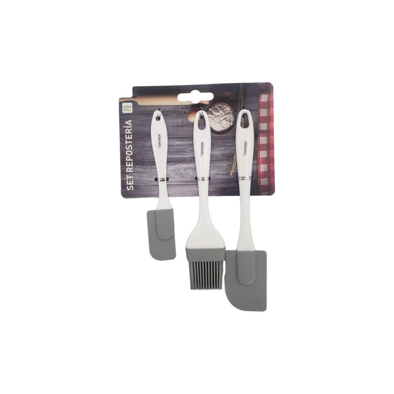 HOMEWELL - Set Utensilios de Reposteria (3u) HOMEWELL