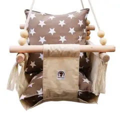 GENERICO - COLUMPIO ERGONÓMICO PARA BEBE CON CINTURON DE SEGURIDAD