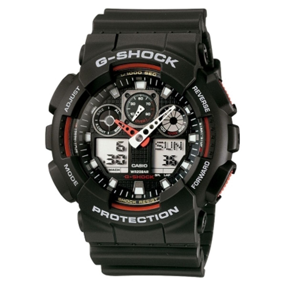G-SHOCK - Reloj Hombre G-Shock GA-100-1A4NDR