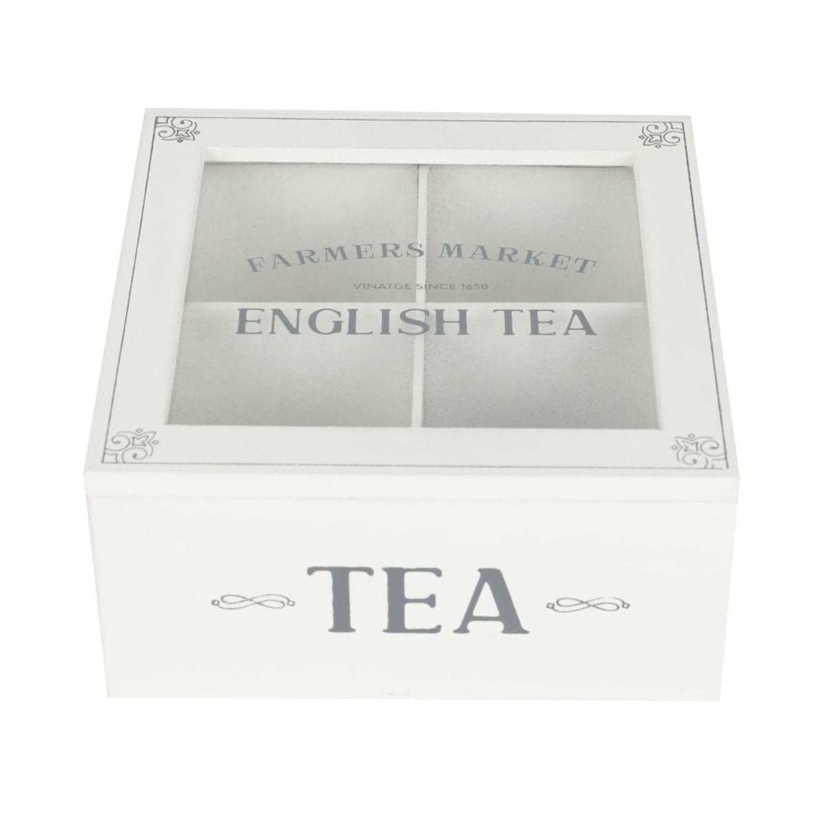 HOMEWELL - Caja de Té 18.3*18.3*7cm HOMEWELL