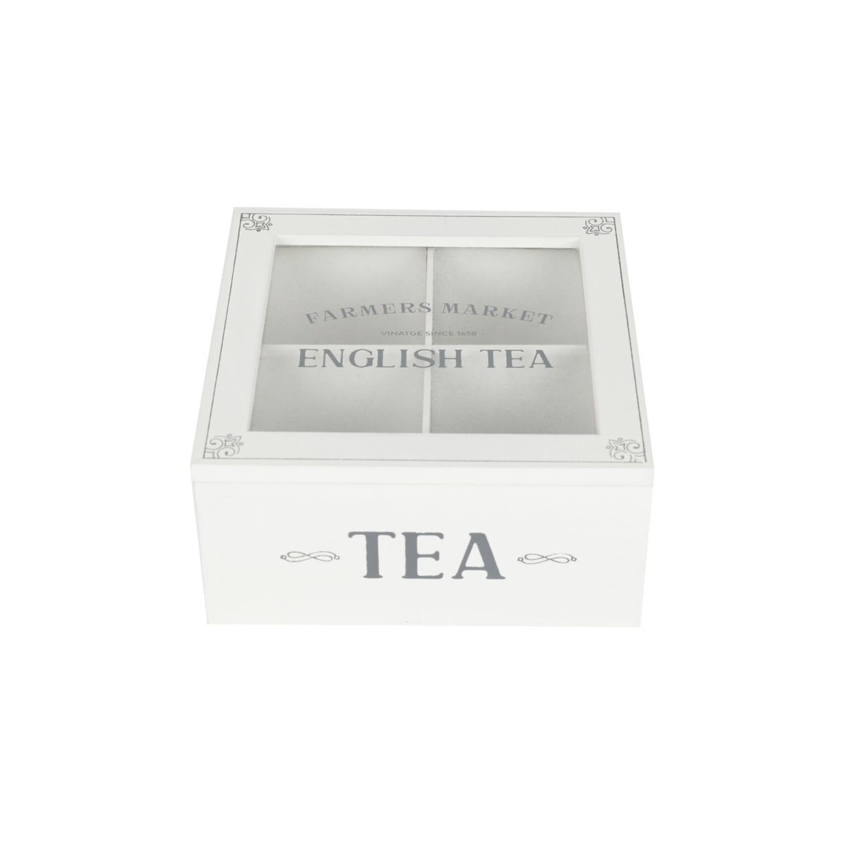 HOMEWELL - Caja de Té 18.3*18.3*7cm HOMEWELL