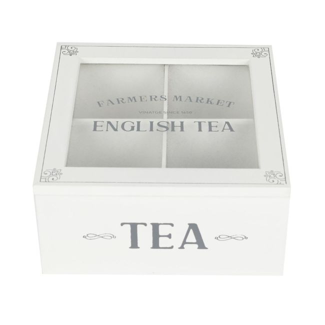 HOMEWELL - Caja de Té 18.3*18.3*7cm HOMEWELL