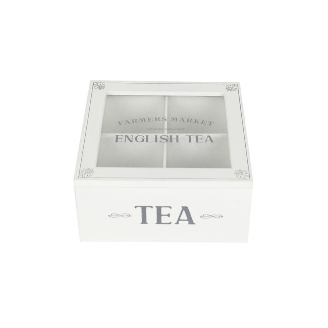 HOMEWELL - Caja de Té 18.3*18.3*7cm HOMEWELL