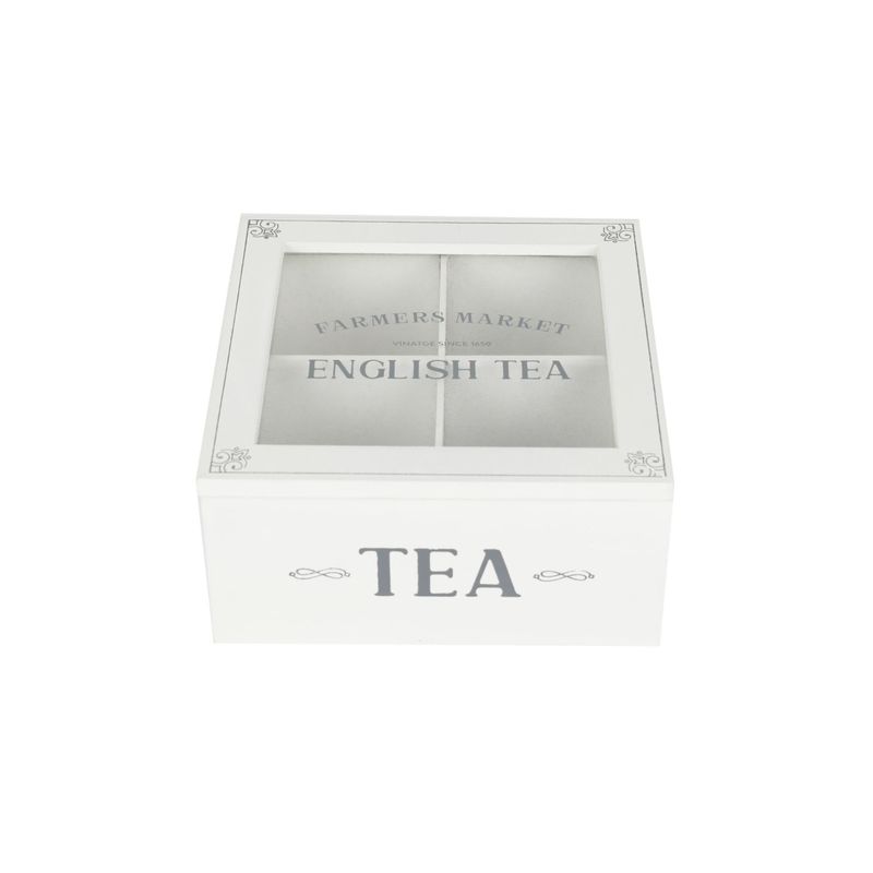 HOMEWELL - Caja de Té 18.3*18.3*7cm HOMEWELL