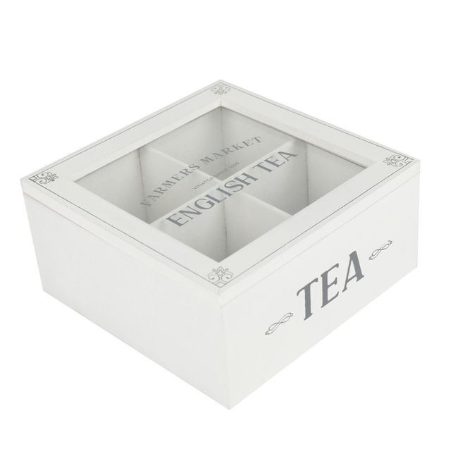 HOMEWELL - Caja de Té 18.3*18.3*7cm HOMEWELL