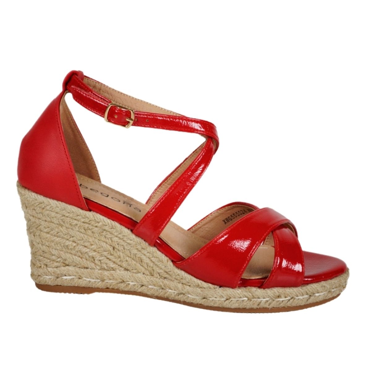 BEGOÑA - Sandalia Nelida Rojo BEGOÑA