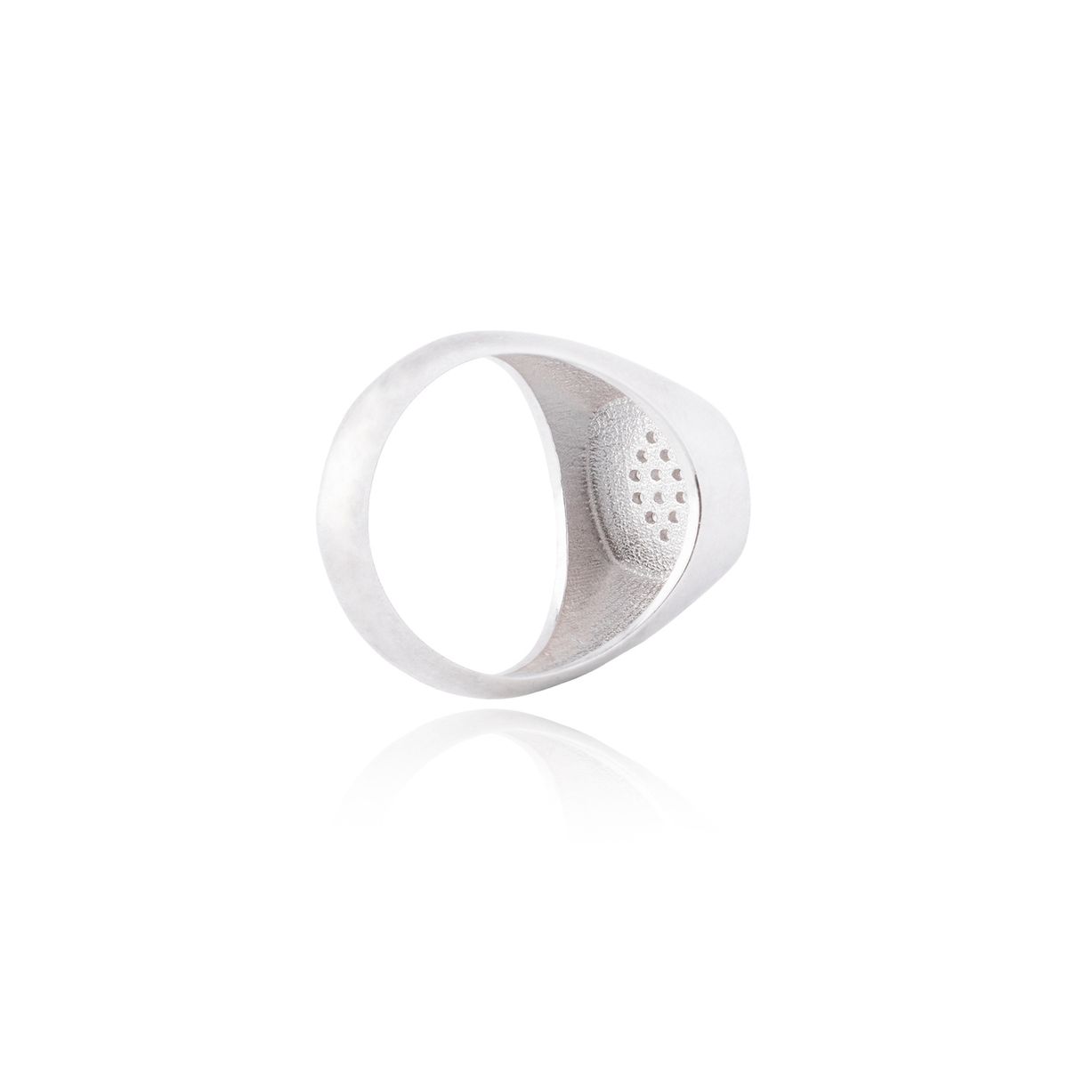 JB JOYAS BARON - Anillo de Plata Esterlina 925 Sello Ojo Circon
