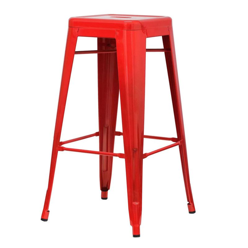 PROCHEF - Piso Alto Tolix Rojo 1 Unidad