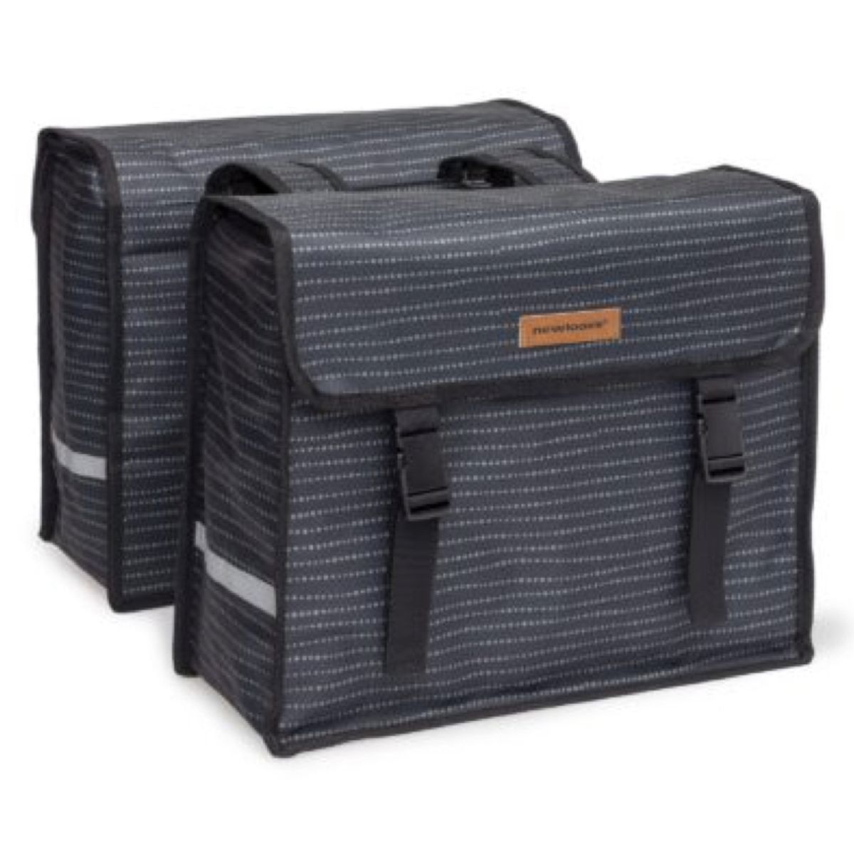 NEWLOOXS - Alforja Newlooxs Nomi Fiori Double 30l Black Negro