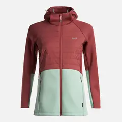 LIPPI - Chaqueta Mujer ColdMove WindBreaker SteamPro Hoody Jacket Rosa Oscuro