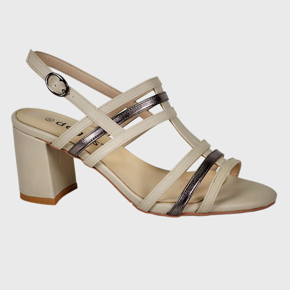 DEGAS - Sandalia Cuero Manuela Beige DEGAS