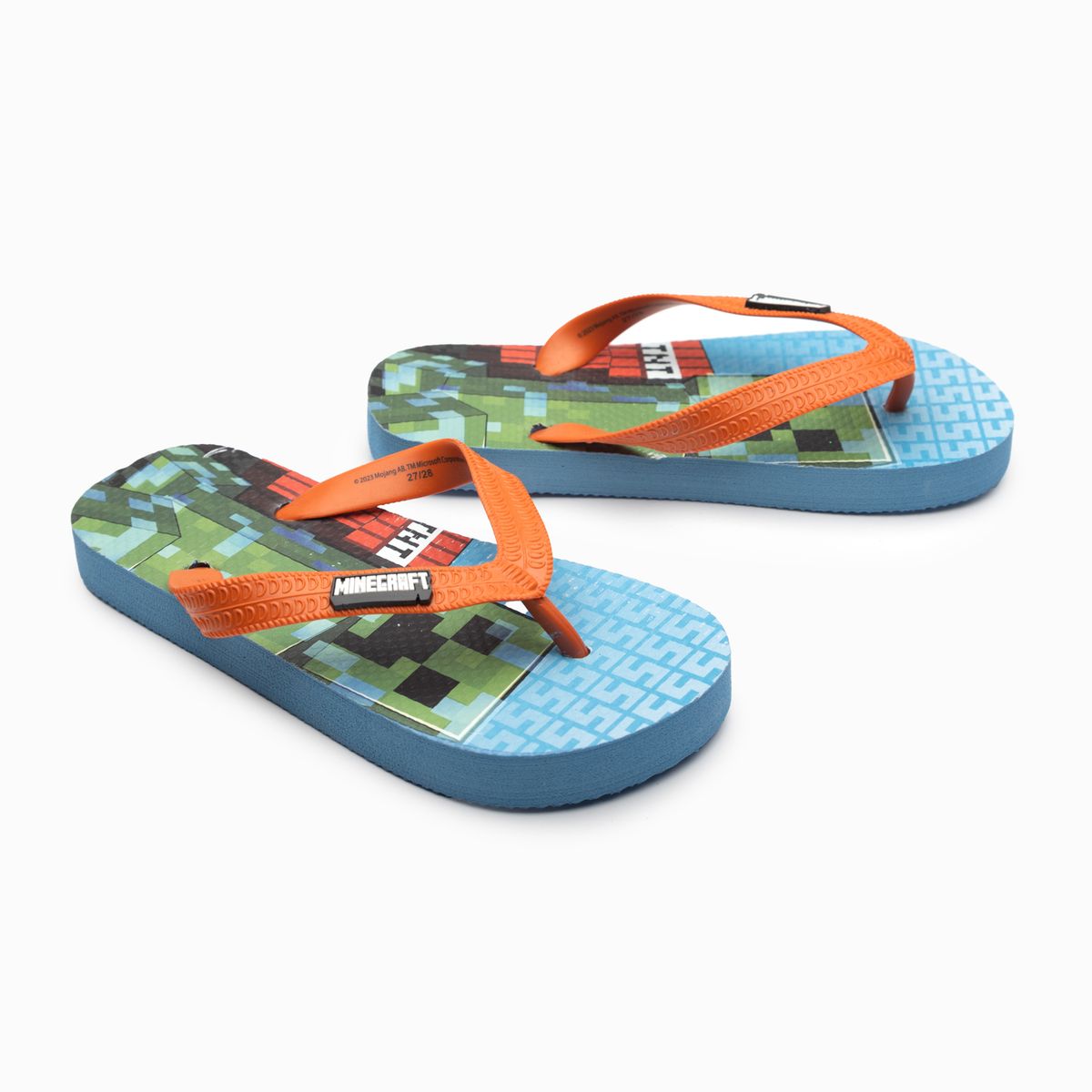 MINECRAFT - Sandalia Niño Robot Rojo Minecraft