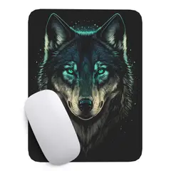 GENERICO - Mouse Pad Lobo Arte de animales - 17cm X 21cm D13