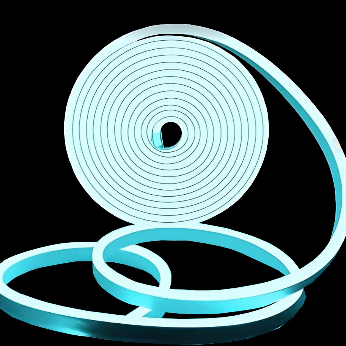 CRUSEC - Luz Led Neón De Silicona Impermeable 5m USB - Azul